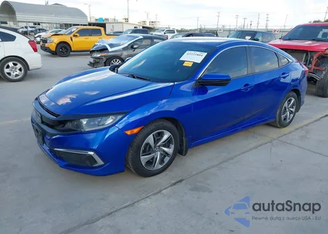 2020 Honda Civic Lx from USA, damaged, VIN 2HGFC2F65LH550739